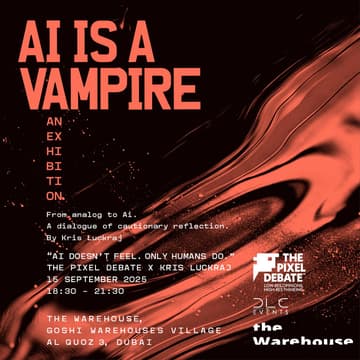 Cover Image for Pixel Debate @AI IS A VAMPIRE Exhibition