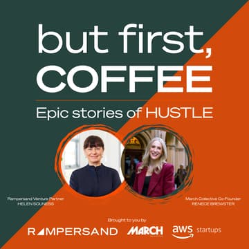 Cover Image for But first, Coffee - Epic Stories of Hustle - by Rampersand