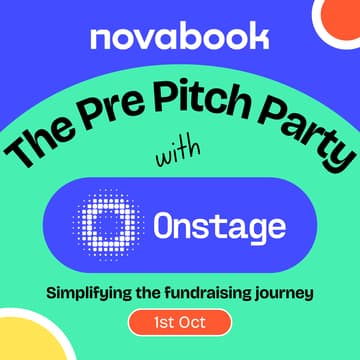 Cover Image for The Pre Pitch Party with Onstage
