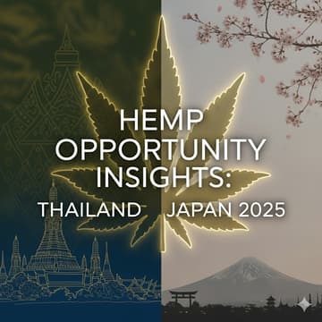 Cover Image for HEMP OPPORTUNITY INSIGHTS: Thailand × Japan 2025