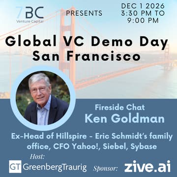 Cover Image for 7BC Global VC Demo Day San Francisco