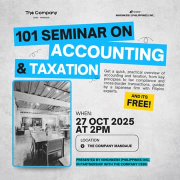Cover Image for 101 Seminar on Accounting & Taxation