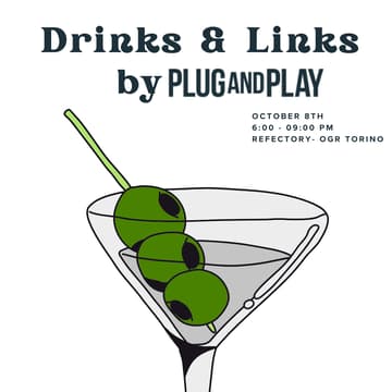 Cover Image for Drinks & Links by Plug and Play
