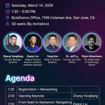 Cover Image for The Model Universe: An Exclusive AI Executive Salon by BytePlus