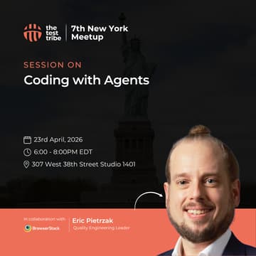 Cover Image for Coding With Agents | 7th New York QA Meetup