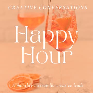 Cover Image for Creative Conversations: A Monthly Meetup for Creative Leads
