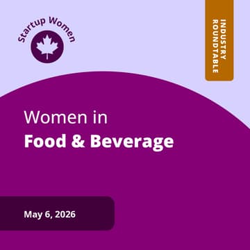 Cover Image for Women in Food & Beverage | Startup Women 2026