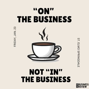 Cover Image for On The Business, Not In The Business