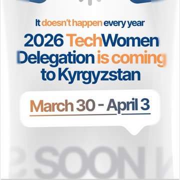 Cover Image for TechWomen Delegation Trip To Kyrgyzstan
