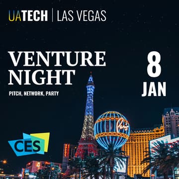 Cover Image for UAtech Venture Night @ CES (TENTATIVE DATE) – The Ultimate Startup & Investor Experience!