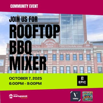 Cover Image for Startup Week Rooftop BBQ + Mixer