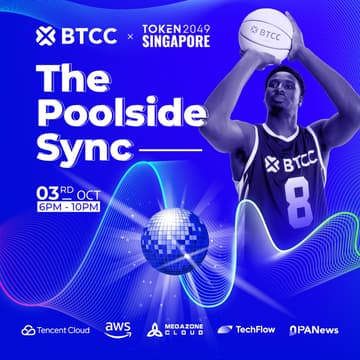 Cover Image for BTCC: The Poolside Sync Party | TOKEN2049 SINGAPORE