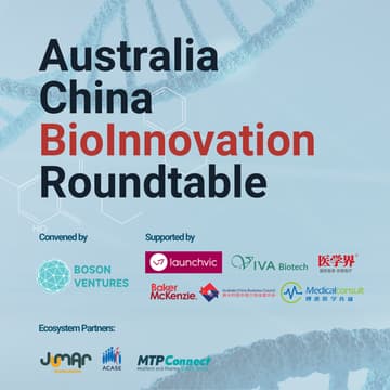 Immagine di copertina per Australia China Bioinnovation Roundtable 2025