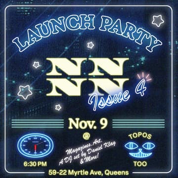 Cover Image for 4N Issue 4 Launch Party