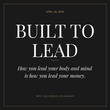 Cover Image for Built to Lead - Exclusive Women's Leadership Experience