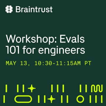 Cover Image for Online workshop: Evals 101 for engineers