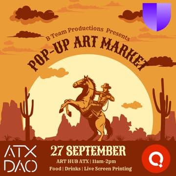 Cover Image for Pop Up Art Market: ATX DAO x QUAI x Stand W/ Crypto
