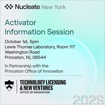 Cover Image for Nucleate NY Activator Info Session - Princeton