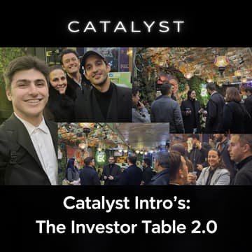 Cover Image for Catalyst Intro’s: The Investor Table 2.0