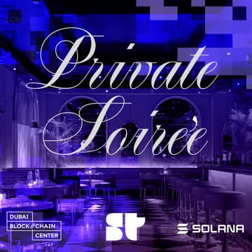 Cover Image for Private Soirée: Superteam UAE x Solana x Dubai Blockchain Center