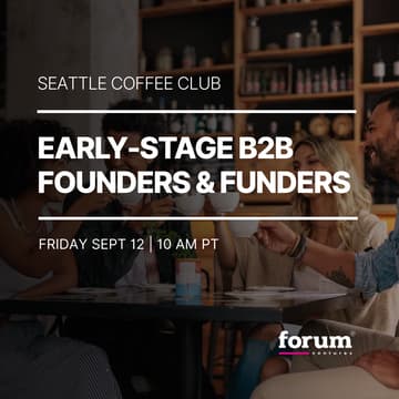 Cover Image for Seattle Coffee Club | B2B Tech Founders & Funders