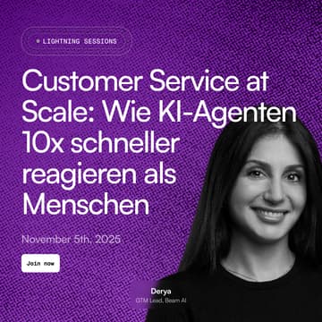 Cover Image for Customer Service at Scale: Wie KI-Agenten 10x schneller reagieren als Menschen