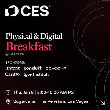 Cover Image for Physical & Digital Breakfast @ CES2026 (Thursday)