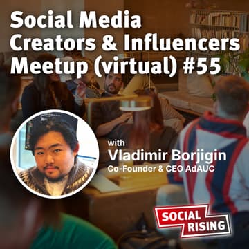 Cover Image for Social Media Creators & Influencers Meetup #55 with AdAUC