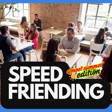 Cover Image for 🐯 SpeakTiger: Speed Friending — Almost Summer Edition ☀️
