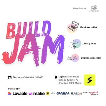 Cover Image for BuildJam - AI Founders by Startup Grind Madrid