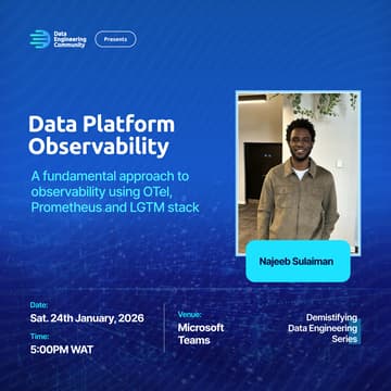 Cover Image for Data Platform Observability