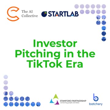 Cover Image for Startlab Workshop: Investor Pitching in the Tik Tok Era