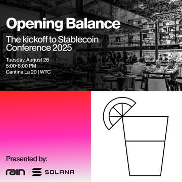 Cover Image for Opening Balance: The kickoff to Stablecoin Conference 2025