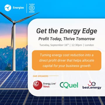 Cover Image for Get the Energy Edge: Profit Today, Thrive Tomorrow