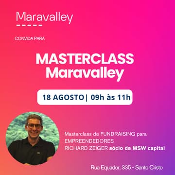 Cover Image for Café da manhã e Masterclass Maravalley