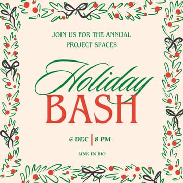 Cover Image for Project Spaces Annual Holiday Bash