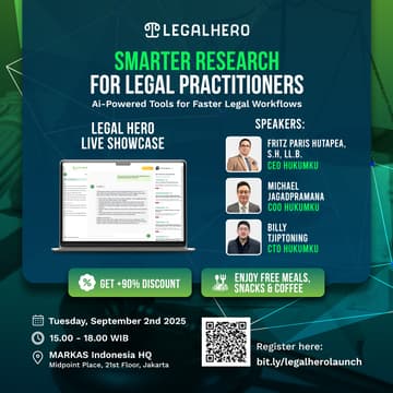 Cover Image for Grand Launch Event: Legal Hero by Hukumku