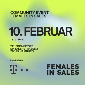 Cover Image for Females in Sales - Hamburg: Netzwerktreffen für Vertriebsfrauen Vol. 5