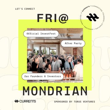 Cover Image for Fri @ Mondrian — Hosted by Currents & Torus