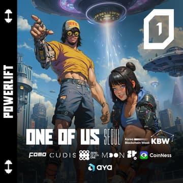 Cover Image for ONE OF US Lift & Coffee // Aya, Cudis, 071Labs, Moonring, Superteam Korea, FOMO Magazine & Coinness