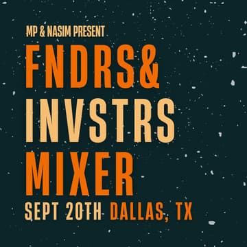 Cover Image for Dallas FNDRS&INVSTRS MIXER: Powerhouse Panel