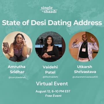 Cover Image for State of Desi Dating Address - A Single to Shaadi Podcast Panel