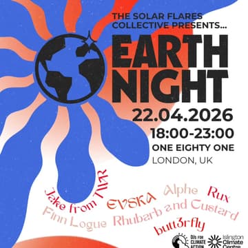 Cover Image for Earth Night North London 2026