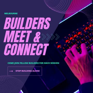 Cover Image for AI builders: Build & Connect ⚡️