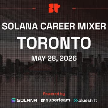 Cover Image for Solana Career Night Toronto
