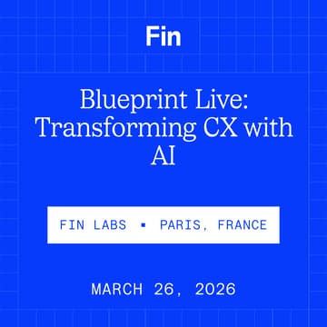 Cover Image for Blueprint Live: Transforming CX with AI