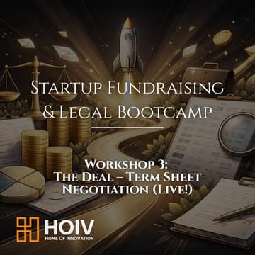 Cover Image for The Deal – Term Sheet Negotiation (Live!)