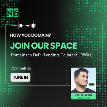 Cover Image for How you domain? Domains in DeFi (lending, collateral,RWAs)