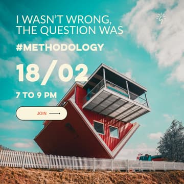 Cover Image for I Wasn't Wrong, The Question Was - Community Nights Series