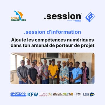 Cover Image for SAYNA .Session d'informations Programme SIFA I Ajoute les compétences numérique dans ton arsenal de porteur de projet